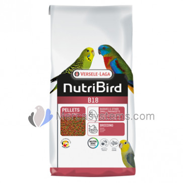 NutriBird B18 3Kg (balanced complete breeding food for budgies and other small parakeets)
