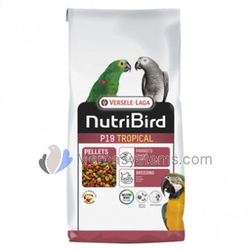 Versele Laga NutriBird P19 Tropical, 10Kg (Parrot breeding food - multicolor)