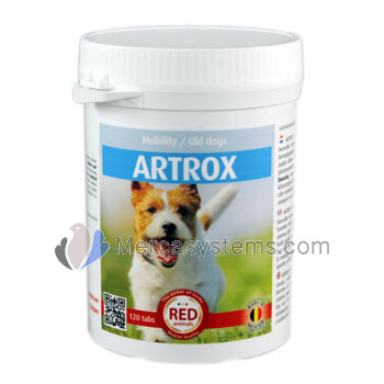 The Red Animals Artrox 120 tabs (Joints, muscle aches in adult dogs)