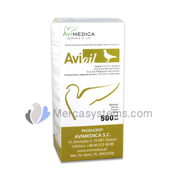 AviMedica Avioil 500 ml (blend of natural oils of animal and vegetable origin)