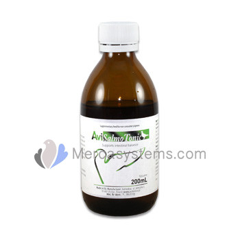 AviMedica AviSalmo Tonic 200 ml (salmonella, e-coli and intestinal infections). For birds and pigeons