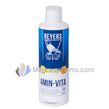 Beyers Amin-Vita 400ml, (aminoácidos y vitaminas), para palomas y pájaros