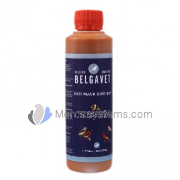 BelgaVet Redmask Bird 250ml (100% natural red pigment). For cage birds