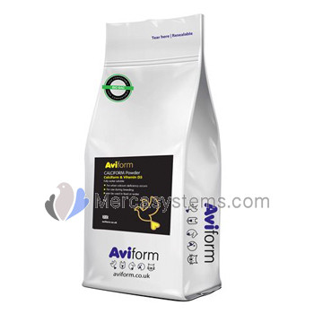 Aviform Calciform Powder 1kg, (water soluble calcium enriched with Vitamin D3)