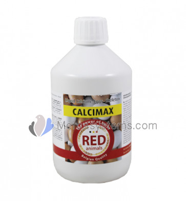 The Red Animals Calcimax 500 ml (Calcium, Magnesium and Vitamins AD3E) For Birds