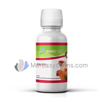 Avianvet Calcio 100ml, (calcio soluble en agua).
