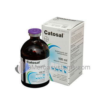 Bayer Catosal inject. 100ml, (injectable metabolic stimulant based on phosphorus and vitamin B12). For Poultry
