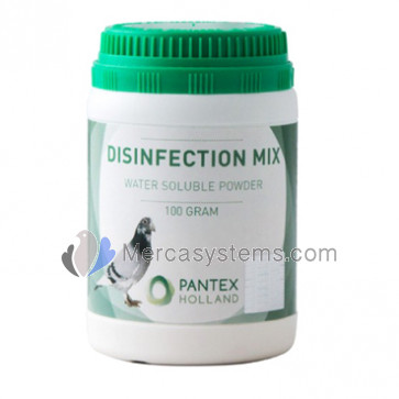 Desinfection mix, Pantex, antibiotic for birds