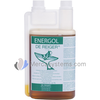 De Reiger Energol 500ml (20 oils mixture). For Racing Pigeons 
