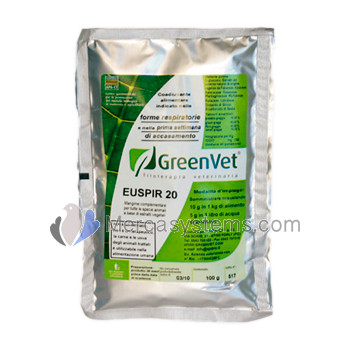 GreenVet Euspir 20 100gr, (respiratory infections)
