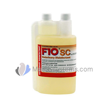 F10 SC Veterinary Disinfectant 1L, (disinfectant for professional use that eliminates bacteria, fungi and viruses in minutes)