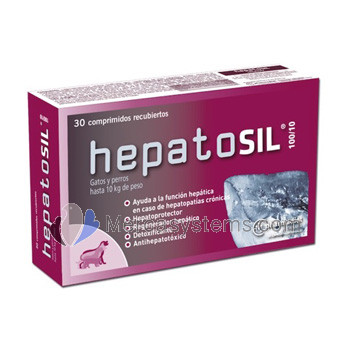 Pharmadiet Hepatosil 200/20. 30 tabs, (liver diseases). Cats and Dogs