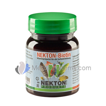Nekton Biotin 35gr (stimulates the growth of feathers). For birds