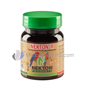 Nekton R 35gr (canthaxanthin pigment enriched with vitamins, minerals and trace elements). For red birds