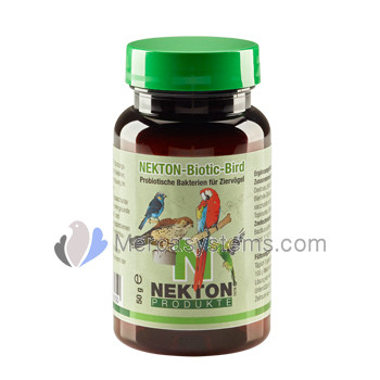 Nekton Biotic Bird 50gr, (probiotic supplement for birds that improves digestion and nutrient absorption)