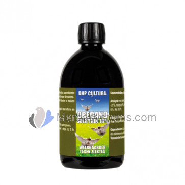 DHP Cultura Oregano Solution 10% 500 ml (preventive 100% natural) for Pigeons and Birds 