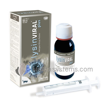 Pharmadiet Lysinviral Plus 50ml (treatment of feline herpes in cats)