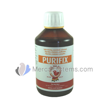 Racing Pigeons Store: The Red Pigeon Purifix 1L, (It purifies the body, enhances immunity and resistance)