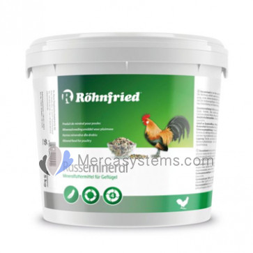 Rohnfried Rasse Mineral 5kg, (mixture of enriched minerals). For Poultry 
