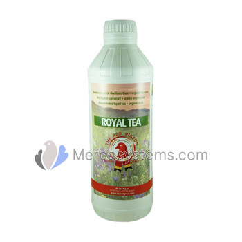 Palomos deportivos, palomas mensajeras, colombicultura y colombofilia: The Red Pigeon Royal Tea 1 litro, (té líquido 100% natural)