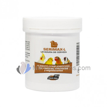Latac Serimax-L 125gr (Brewer's yeast + vitamins + amino acids + trace elements). For birds