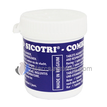 BelgaVet Sicotri-Combi 50 pills, (Against Coccidiosis, Trichomoniasis and ingluvitis). For pigeons